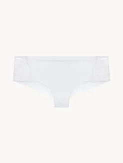White Cotton Hipster Briefs