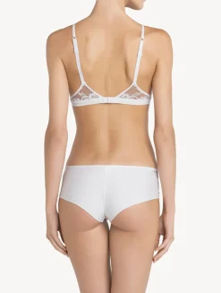White Cotton Hipster Briefs