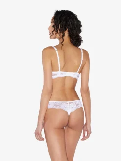 White Cotton Push-up Bra