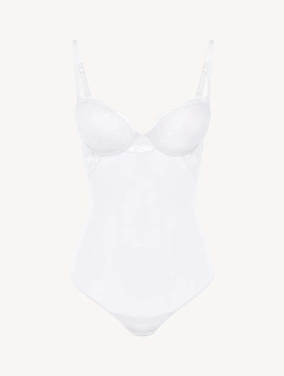 White Lace Bodysuit
