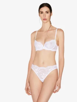 White Lace Brazilian Briefs