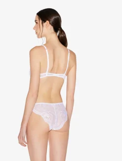White Lace Non-wired Bra