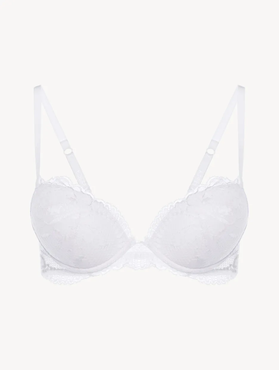 White Lace Push-up Bra