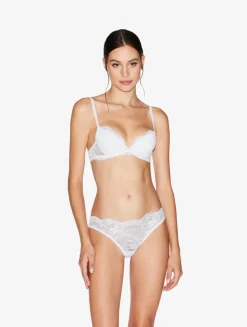White Lace Push-up Bra