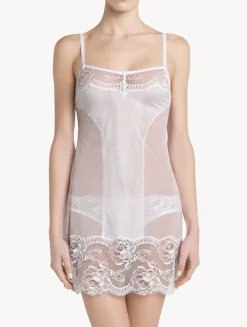 White Lace Slip