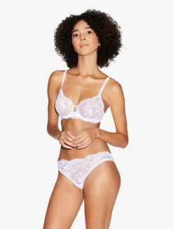 White Lace Underwired Bra