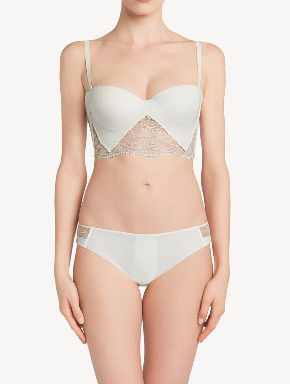 White Mid Rise Briefs