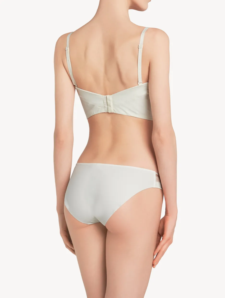 White Mid Rise Briefs