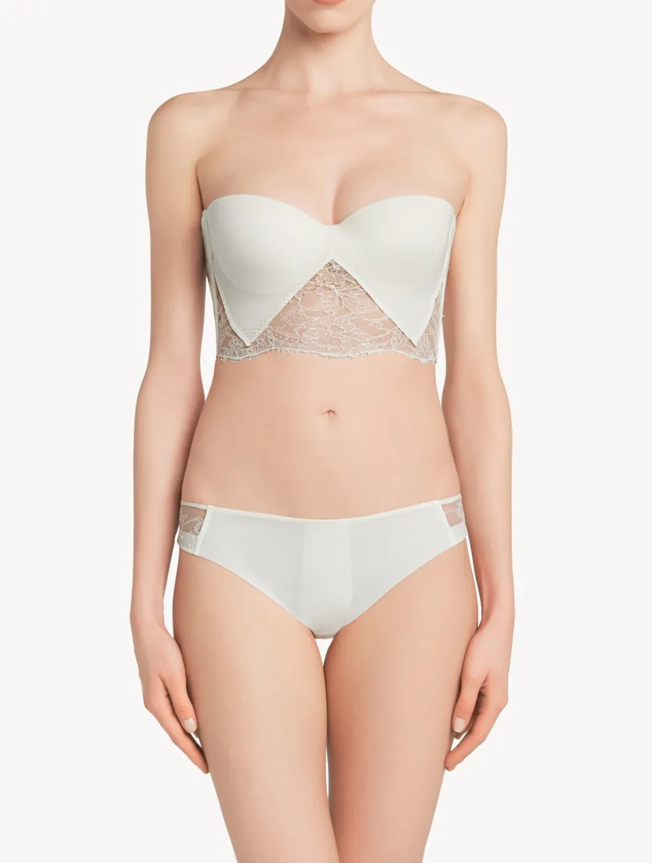 White Mid Rise Briefs
