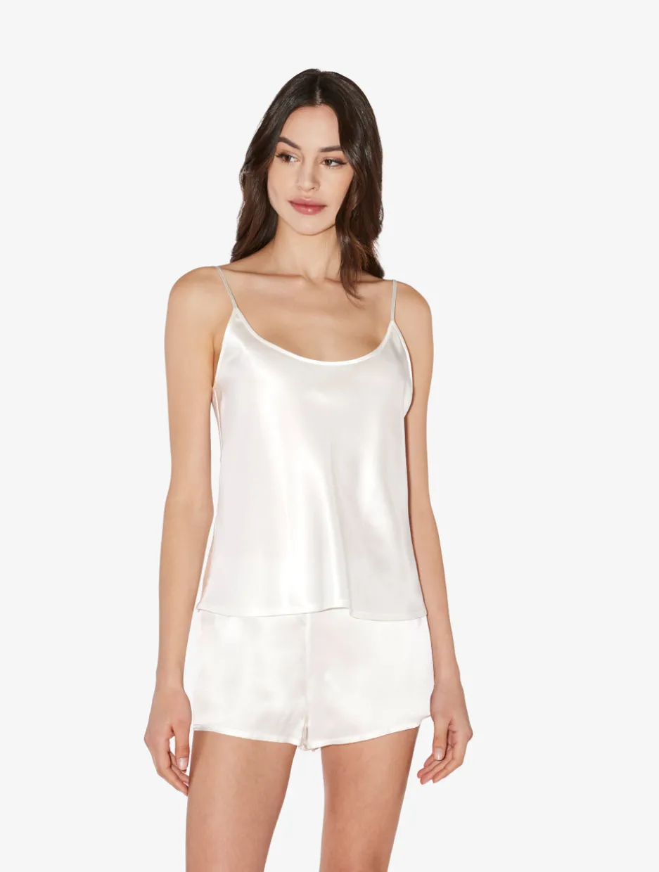 White Silk Camisole