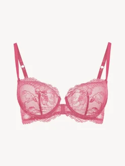 Wild Orchid Lace Balconette Bra