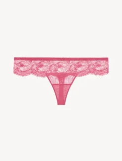 Wild Orchid Lace Thong